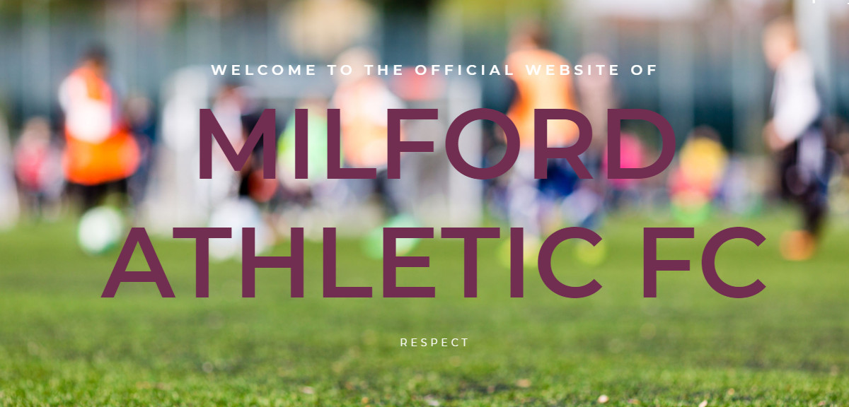 Milford Athletic Football Club Junior Football Club in Stafford